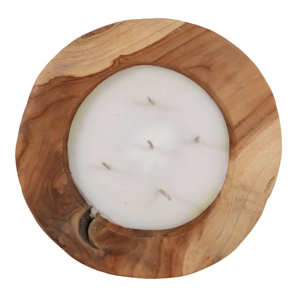 DUFFYHAM VANILLA TEAKWOOD CANDLE 3 (IN)