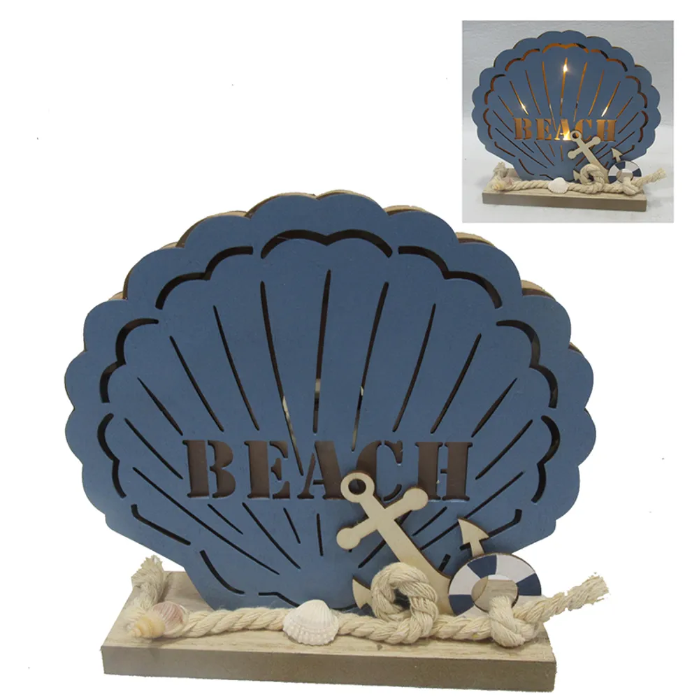 6-1/4" LIGHT UP BEACH SCALLOP