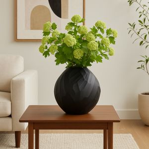ARLENCLIFF BLACK VASE 14 (IN) 11