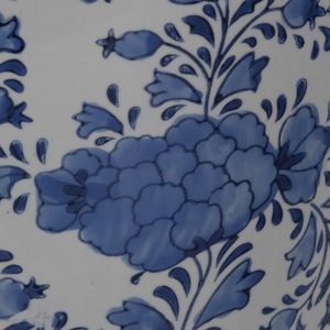 FLINTHAM BLUE GARDEN STOOL 18 (IN) 7