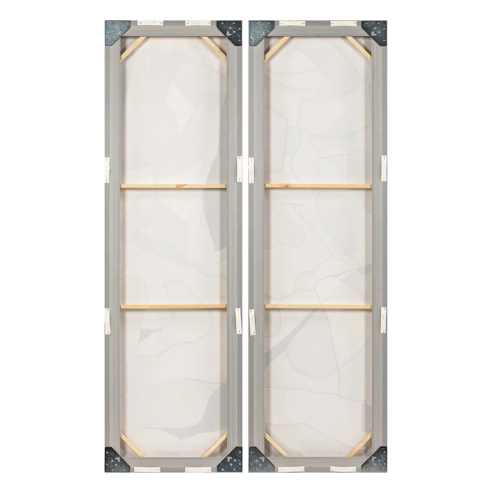 WARDWORTH SET OF 2 IVORY ART 2 (IN)