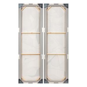 WARDWORTH SET OF 2 IVORY ART 2 (IN) 6