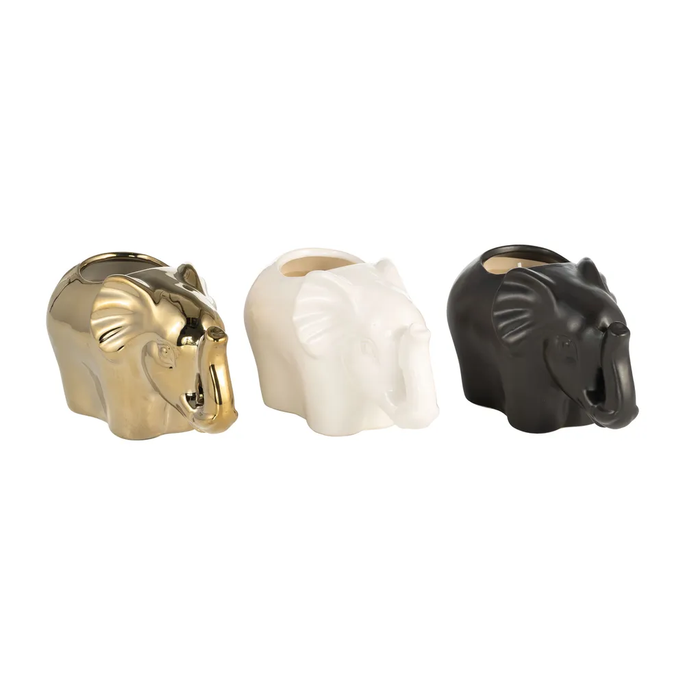 ARNETTCLIFF SET OF 3 PLUMERIA CANDLE 5 (IN)