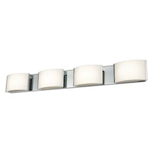 Pandora 34.5'' Wide 4-Light Vanity Light - Chrome 1
