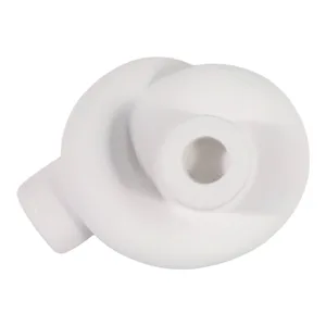 DUNCANCROSS WHITE CANDLE HOLDER 4 (IN) 9