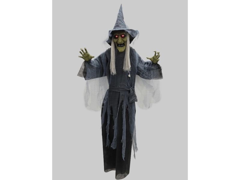 63" Hanging Animated Shaking Witch 1