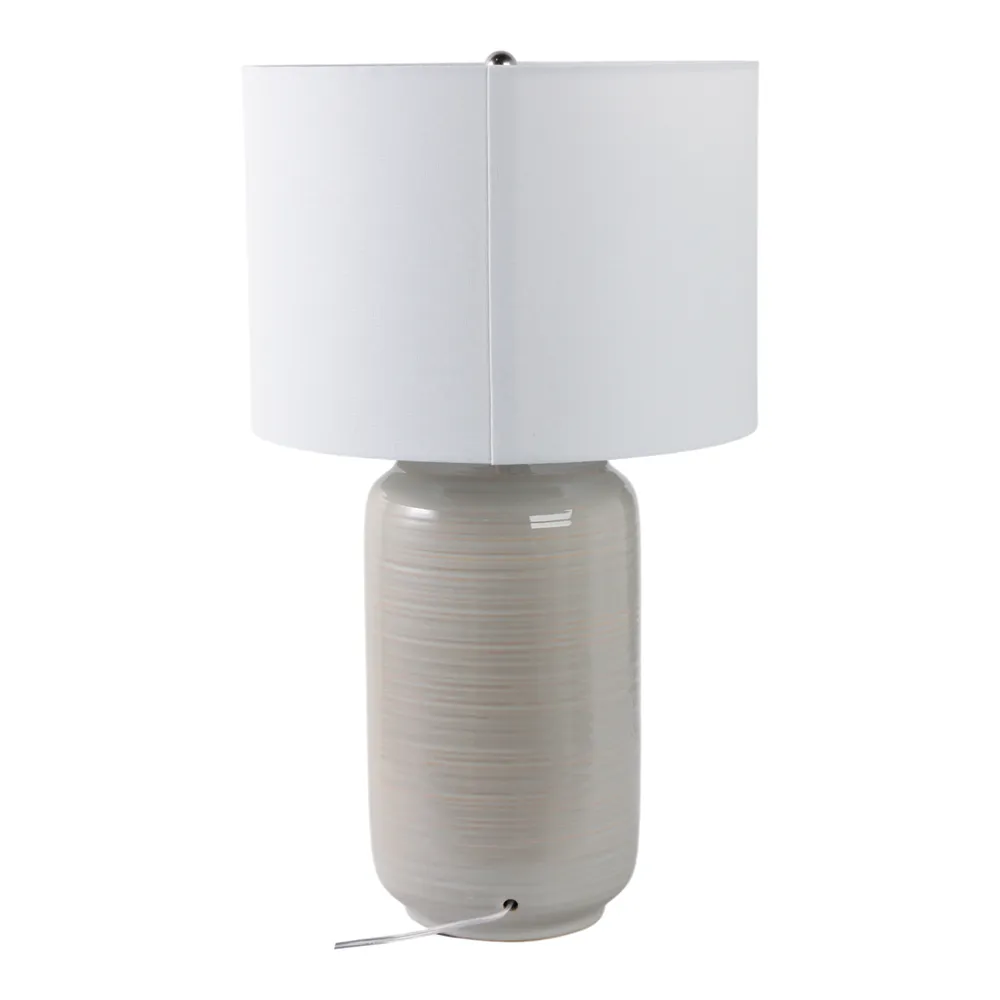 RIDLEYLEY BEIGE LAMP 26 (IN)