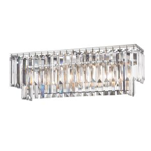 Palacial 21'' Wide 3-Light Vanity Light - Polished Chrome 1