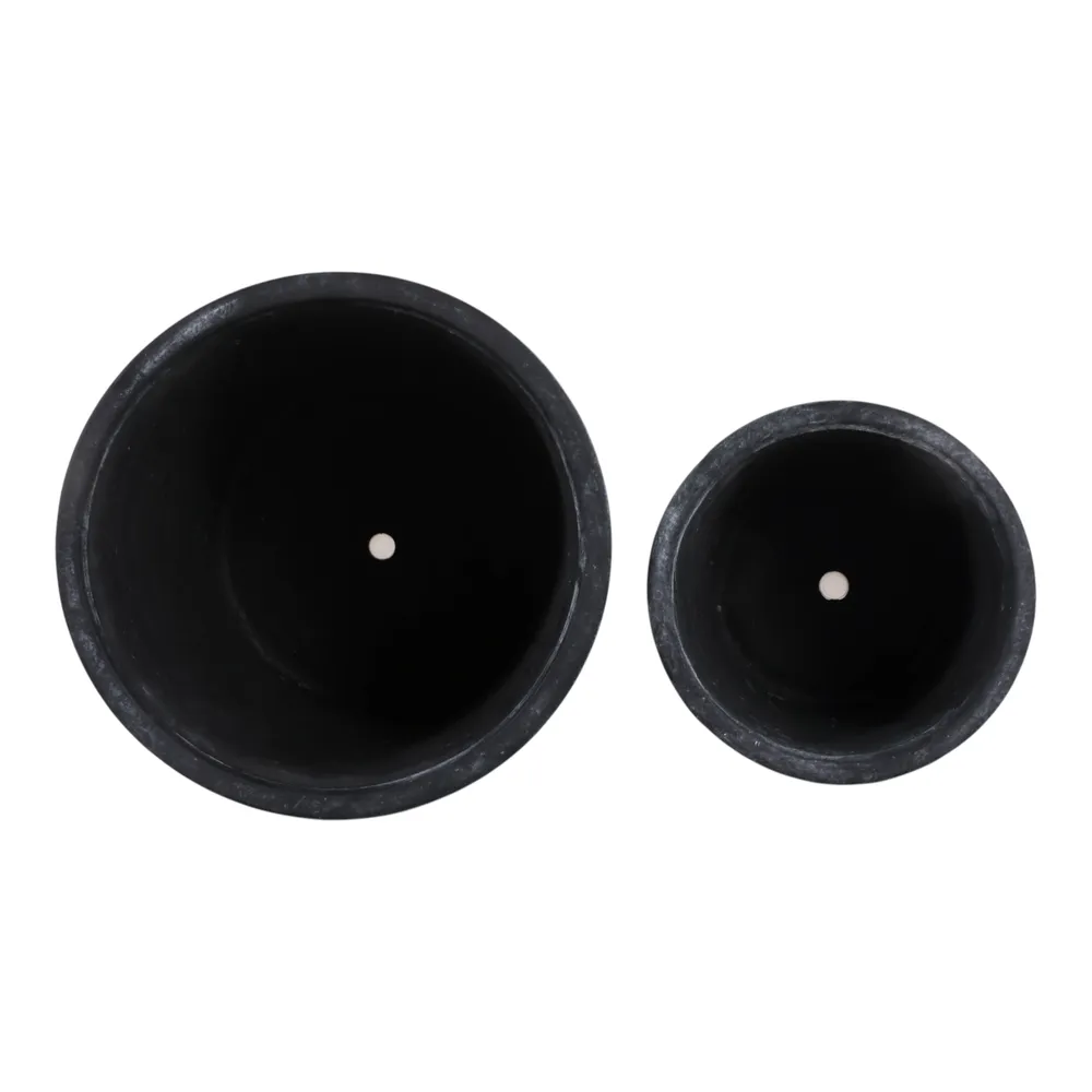 KENDALLWICK SET OF 2 BLUE PLANTER 9 (IN)