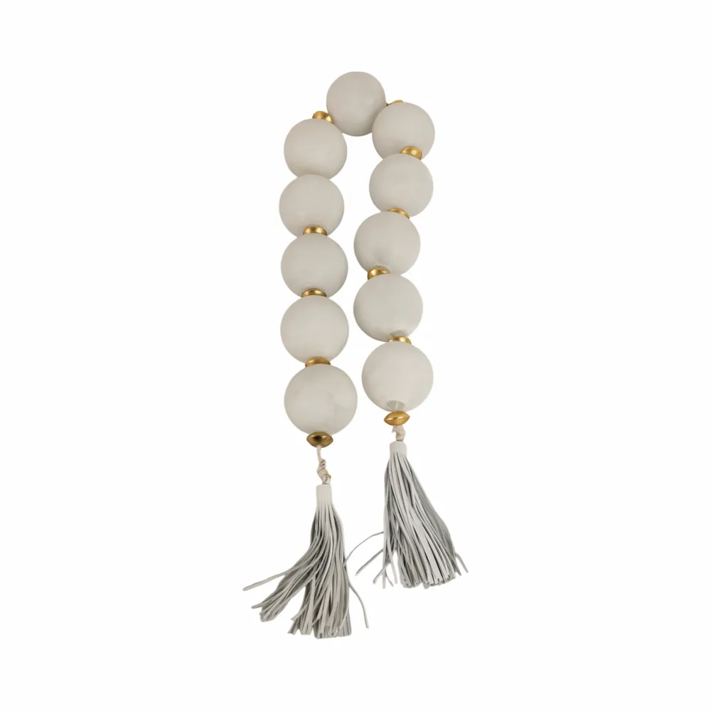 CALVINDALE IVORY BEAD 3 (IN)