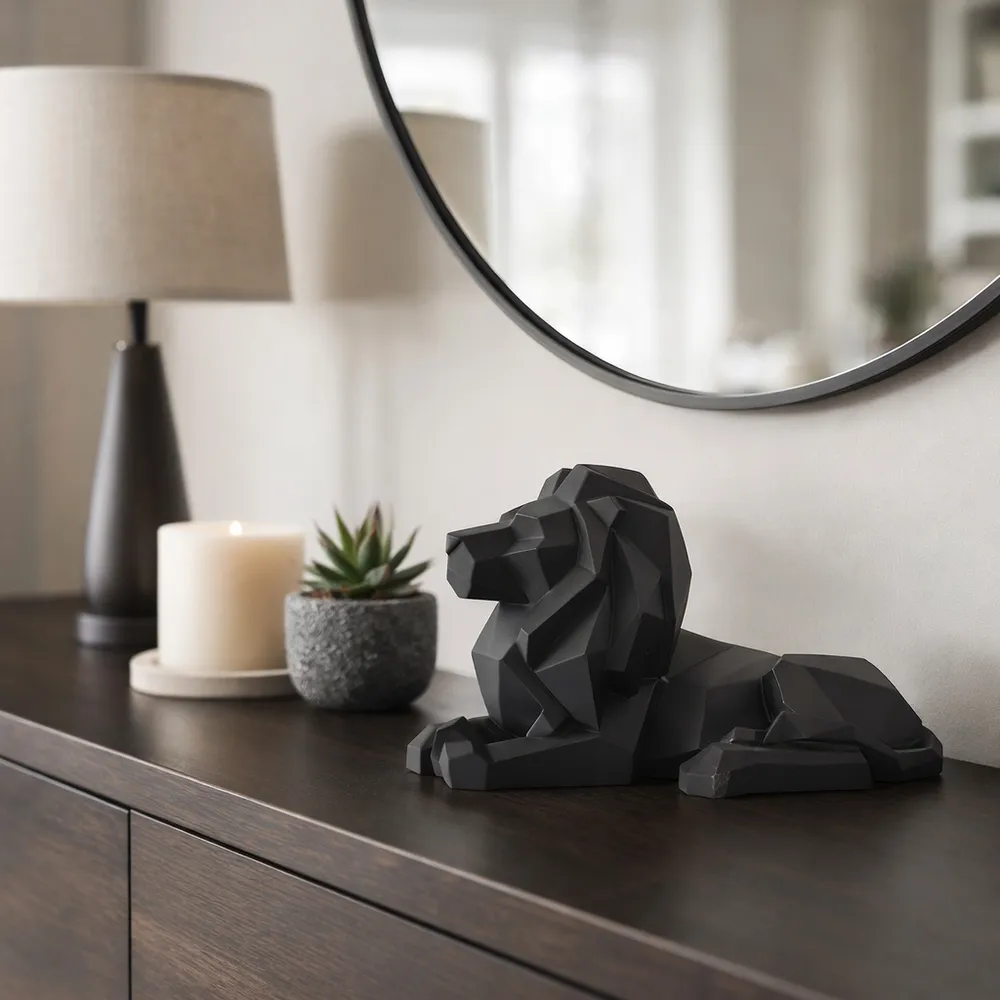 NELL BLACK DECOR 8 (IN)