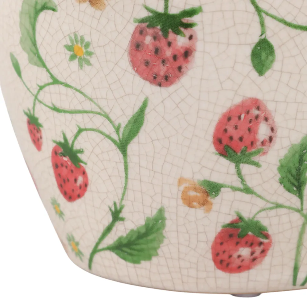 MARCSHAW RED VASE 7 (IN)