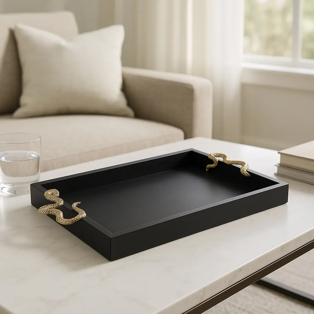 LENNONRIDGE BLACK TRAY 2 (IN)