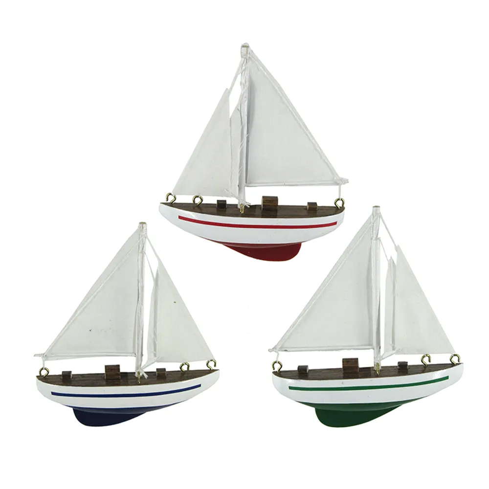 4.75" SAIL BOAT WITH MAGNET 3-ASST.