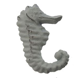 2.75" WASH WHITE C/ISEAHORSE DRAWER PUL 1
