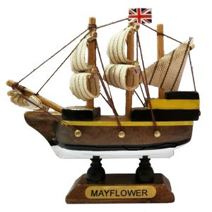 4" WOODEN SHIP "MAYFLOWER" 1