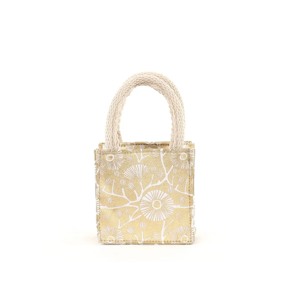Camellia Gold Metallic Small Tincy Wincy Reusable Gift Bag