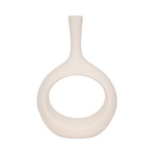 HALSEYOAK WHITE VASE 24 (IN) 1