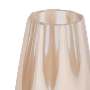 HATCHERHAVEN TAN GLASS VASE 12 (IN) 5