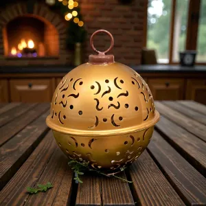 Gold LED Bell 6x7.75in 1
