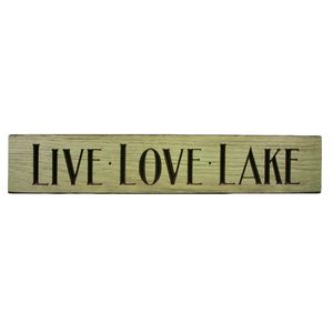 24" USA LIVE*LOVE*LAKE ROUTED BARNWOOD S 1