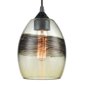 Whisp 6″ Wide 1-Light Mini Pendant - Oil Rubbed Bronze 4