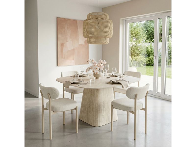 Aurea Dining Chair Light Gray 2