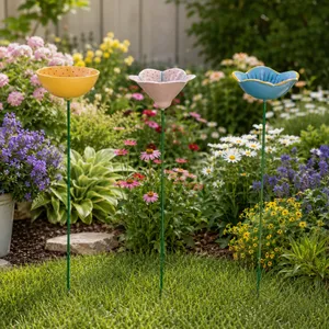 FORDGATE SET OF 3 BLUE GARDEN ACCESSORIES 24 (IN) 9