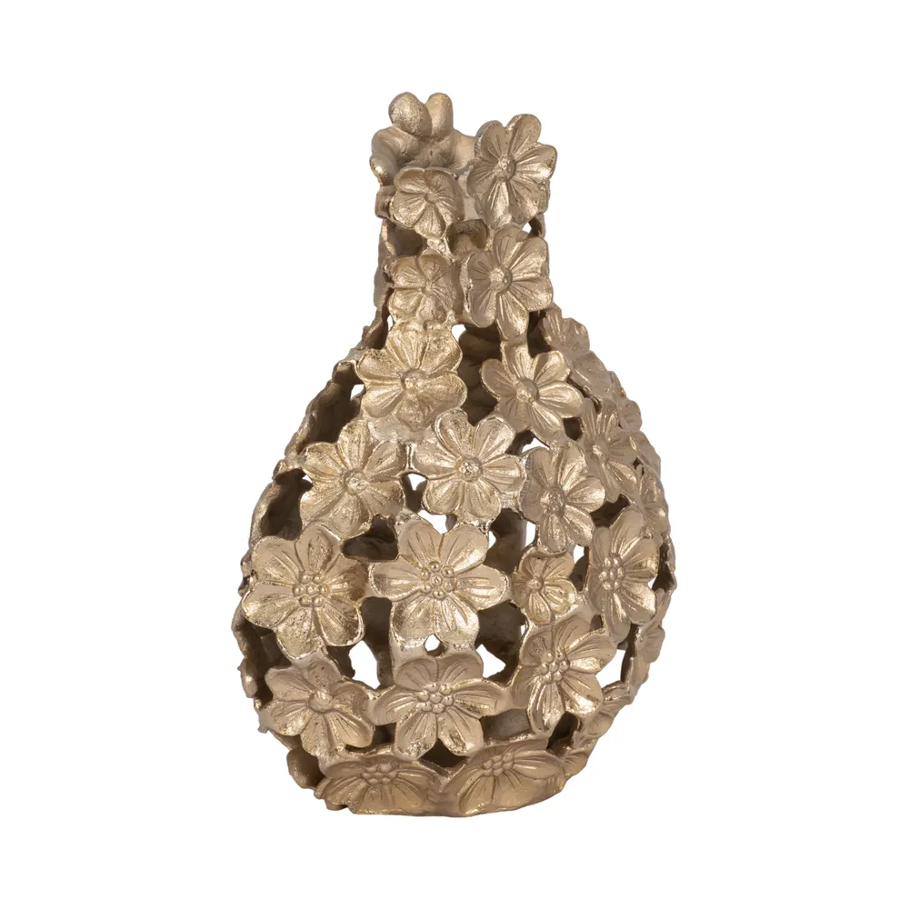 LYNNFORD GOLD VASE 12 (IN)
