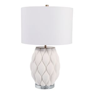 GRANGERMILL IVORY LAMP 24 (IN) 6
