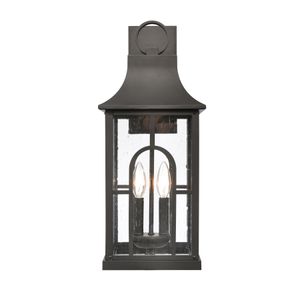 Triumph 21'' High 2-Light Outdoor Sconce - Textured Black 1