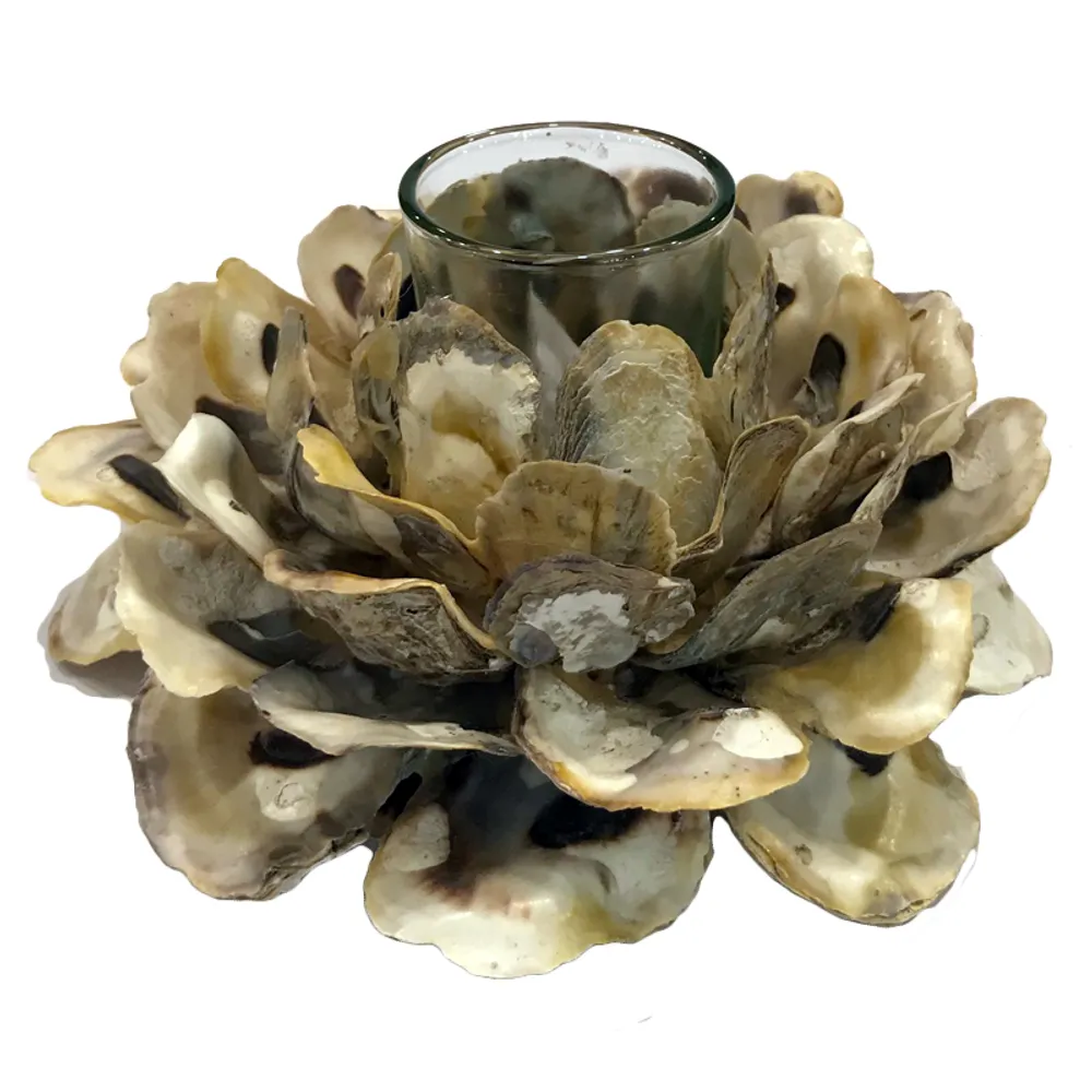 OYSTER SHELL VOTIVE HOLDER