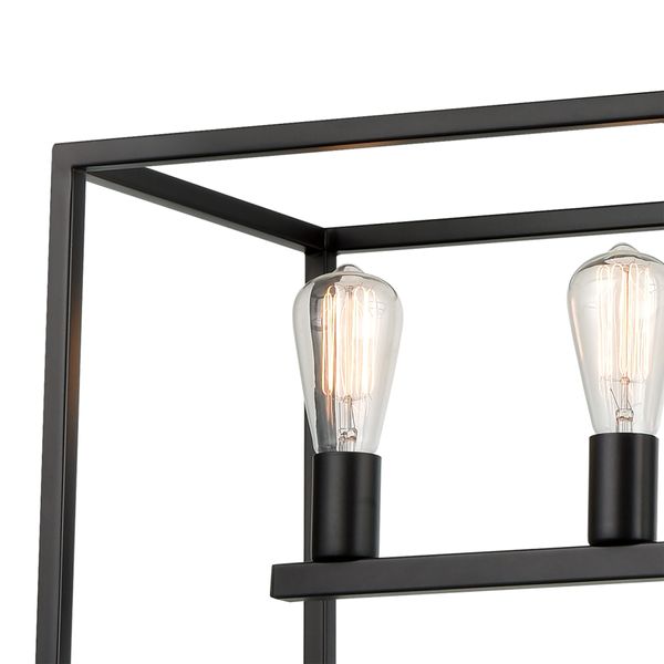 Williamsport 37'' Wide 5-Light Linear Chandelier - Oil Rubbed Bronze