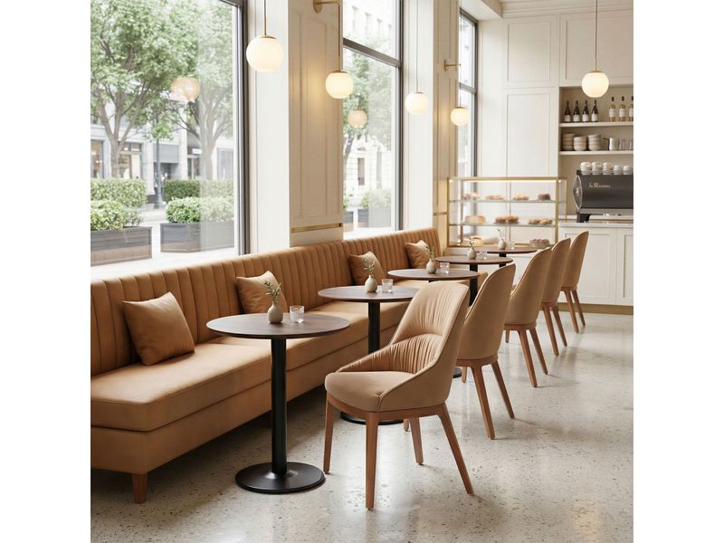 Alto Bistro Table Brown & Black 9