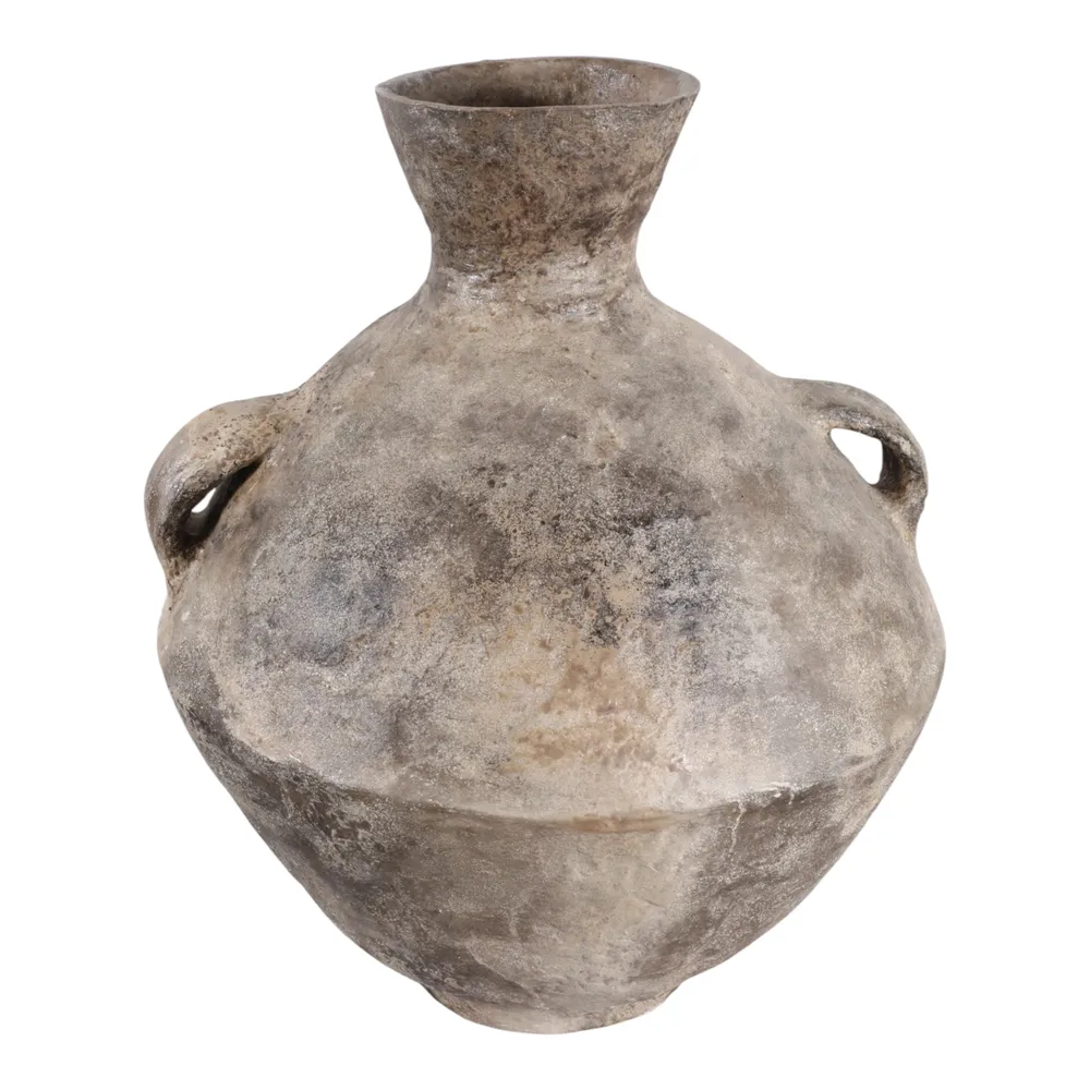 HANLEYLAKE BROWN VASE 33 (IN)