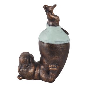 BONDLAND BRONZE GARDEN STATUARY 17 (IN) 5