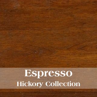Hickory Log Open End Table - Espresso