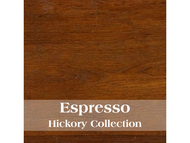 Hickory Log Open Vanity with Shelf - without Top - Espresso 3