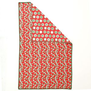 Candy Cane Eco Kitchen Tea Towel 5