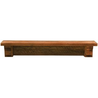 Barnwood Wall Shelf - 48-inch - Standard