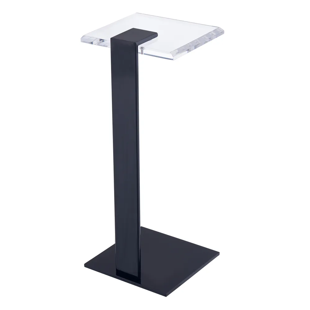 CARTERWAY CLEAR TABLE 24 (IN)