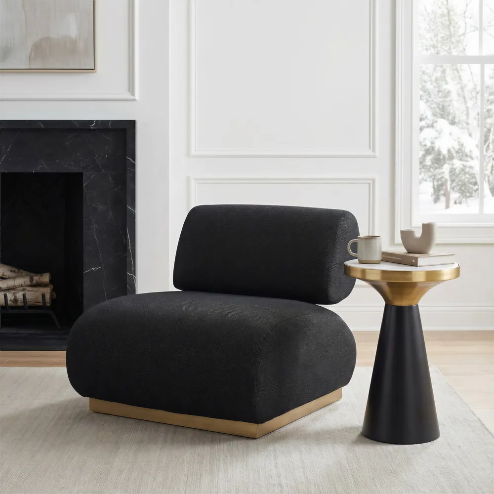 Barsa Accent Chair Black