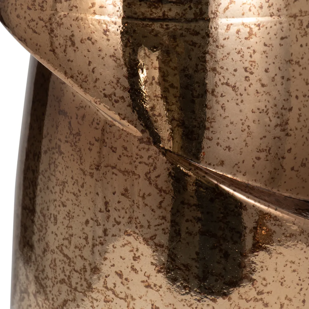 NASHCLIFF BRONZE GLASS VASE 16 (IN)