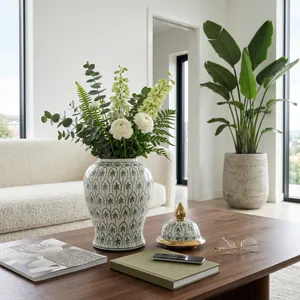 BELLROSE GREEN CHINOISERIE 18 (IN) 12
