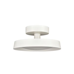 Nancy 11.75'' Wide LED Semi Flush Mount - Matte White 2