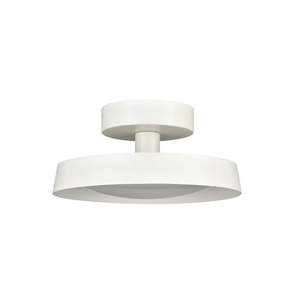 Nancy 11.75'' Wide LED Semi Flush Mount - Matte White