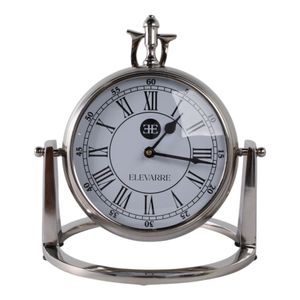 GROVERTON SILVER CLOCK 10 (IN) 1