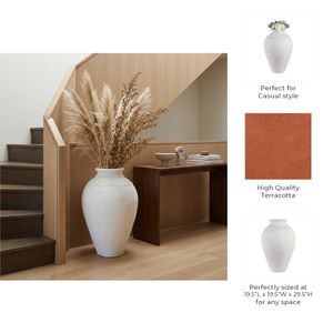 GRAYDONBEACH IVORY VASE 30 (IN) 10