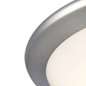 Clancy 12'' Wide 1-Light Flush Mount - Chrome 3