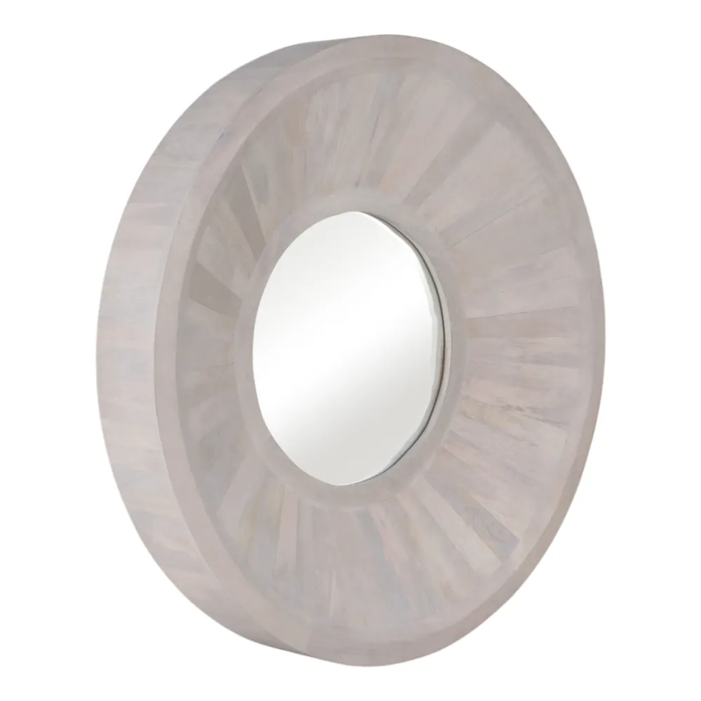 BONDSIDE IVORY MIRROR 36 (IN)